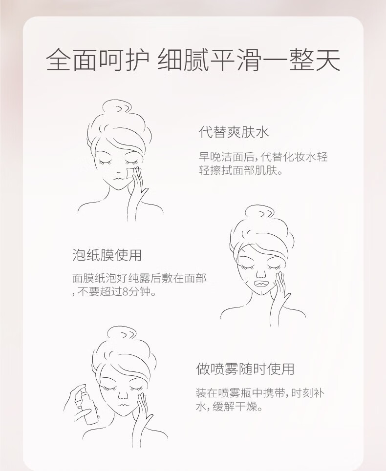 半亩花田（Little Dream Garden）半亩花田玫瑰纯露补水保湿爽肤水琐水花苞水纯露湿敷化妆水女护肤 玫瑰纯露250ml*1瓶
