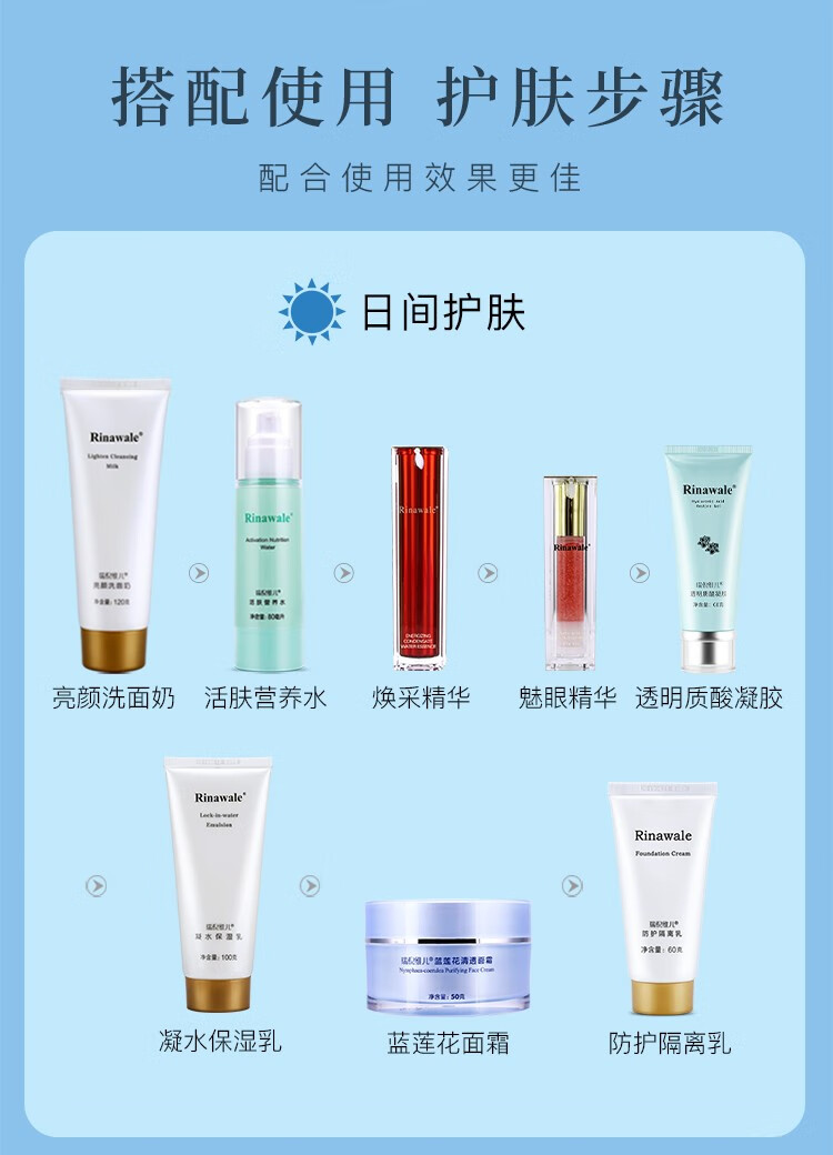 瑞倪维儿（Rinawale）透明质酸凝胶60g芦荟胶补水保湿舒缓康婷护肤品店旗舰