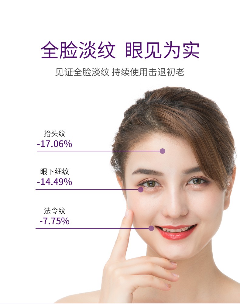 欧莱雅紫熨斗眼霜小样全脸淡纹女玻尿酸黑眼圈眼袋提拉紧致补水 紫熨斗眼霜7.5ml*4