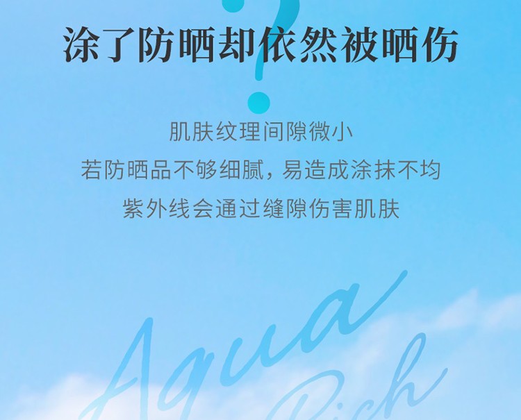 碧柔（Biore）屈臣氏碧柔Biore水活隔离防晒 新旧包装随机发 水感凝蜜50克SPF50+PA+++