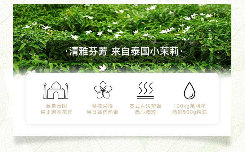 BATH&BLOOM泰国茉莉按摩精油170ml身体按摩油SPA美体精油肩颈刮痧推油 170ml