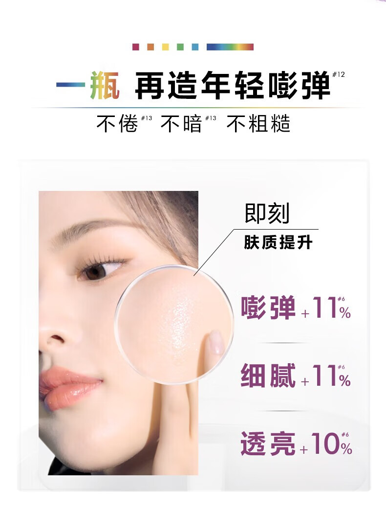 欧莱雅黑精华肌底液紧致修护面部精华液抗皱修护提亮补水保湿收缩毛孔 【钜惠甄选】黑精华第4代 15ml*2