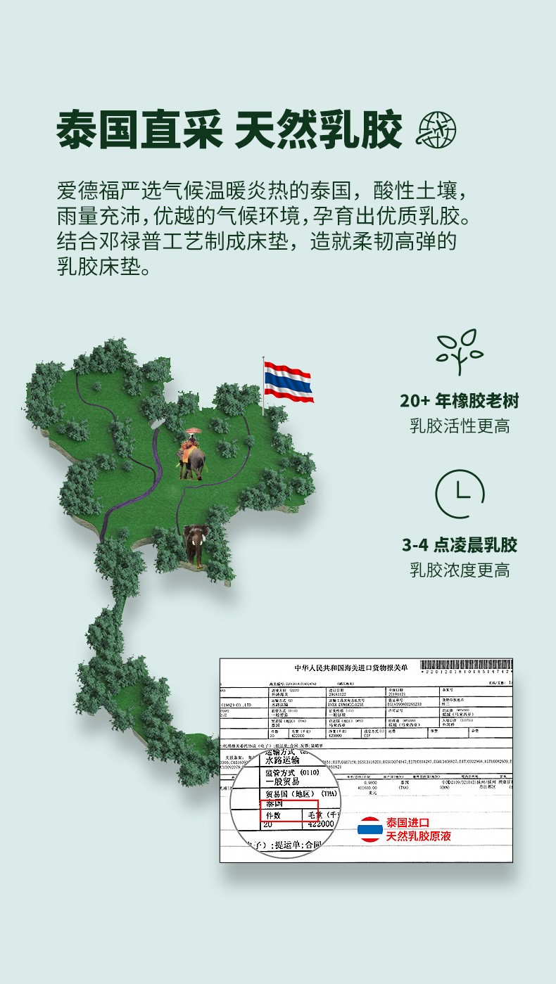 爱德福天然乳胶床垫怎么样?用后一周讲体验感受？