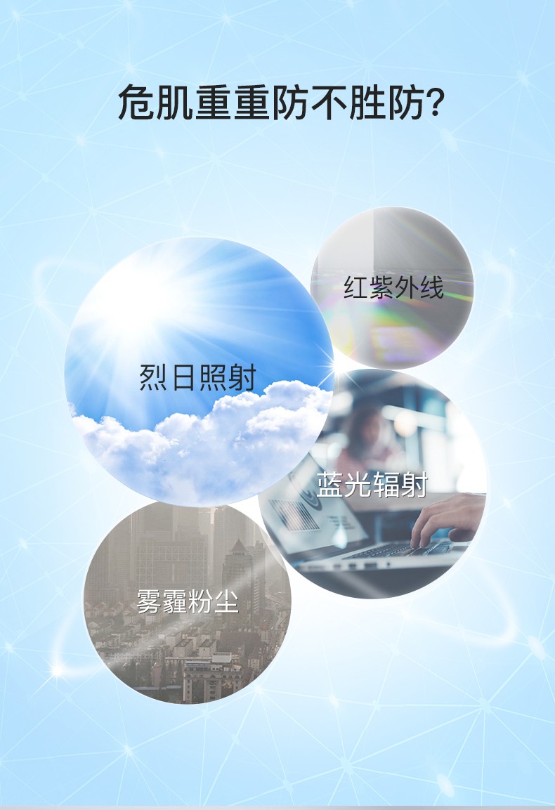 娜丽丝Naris鞠婧祎同款防晒霜修颜遮瑕隔离防晒乳面部全身清爽不油腻 修颜隔离防晒霜80g