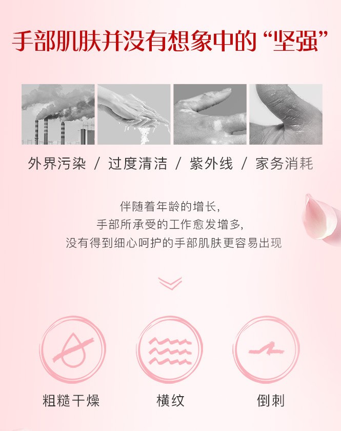 丸美护手霜伴手礼盒3支 滋润保湿细嫩 不油腻护肤品礼物女