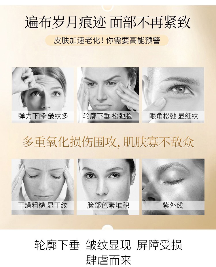 韩束（KanS）护肤品套装补水紧致聚时光化妆品淡化细纹礼盒送女友妈妈老婆礼物 御龄礼盒：洁面+水+乳+精华+眼霜