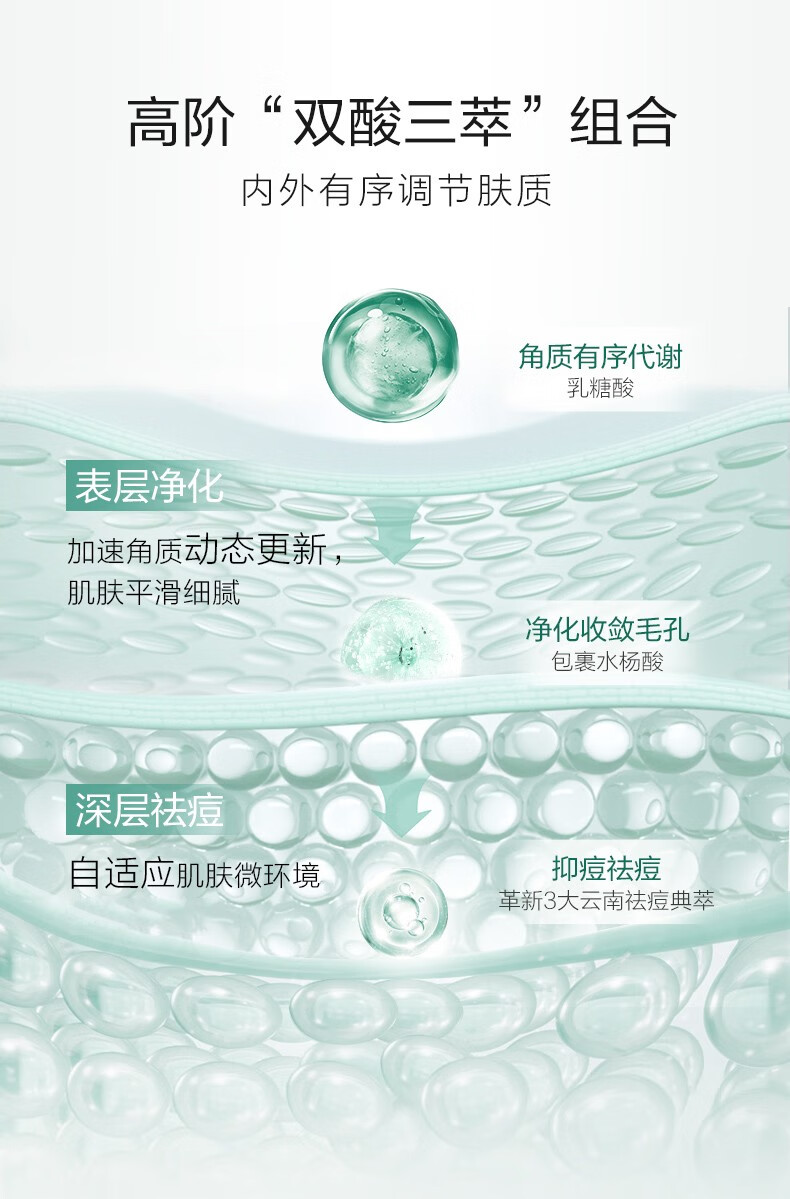 薇诺娜（WINONA）薇诺娜精华液 紧致淡纹提拉 改善泛红均匀肤色 护肤品送女友礼物 30ml乳糖酸清痘精华液