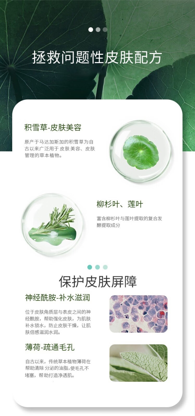 颜必科（YBK） 洗面奶积雪草洁面乳泡沫丰富女士洁面深层清洁清爽洁净敏感肌可用 ybk洁面