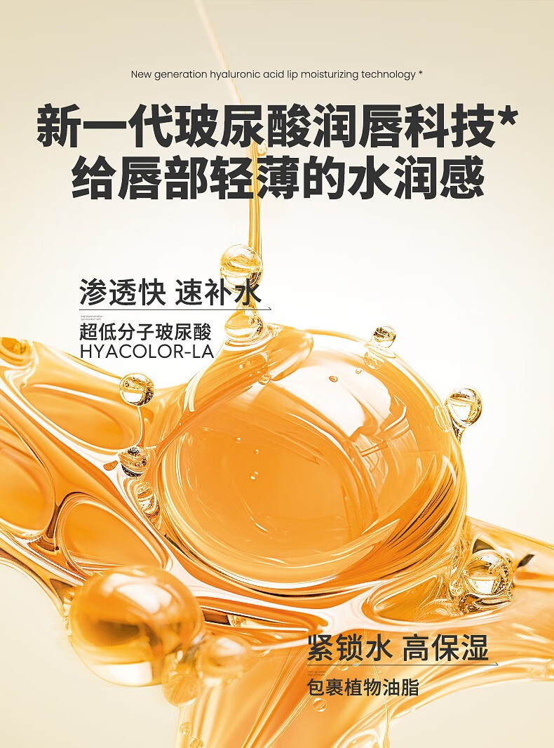 左颜右色男士唇膏变色润唇膏滋润防干裂脱皮去死皮保湿补水男生专用淡唇纹 【升级款】玻尿酸变色唇膏