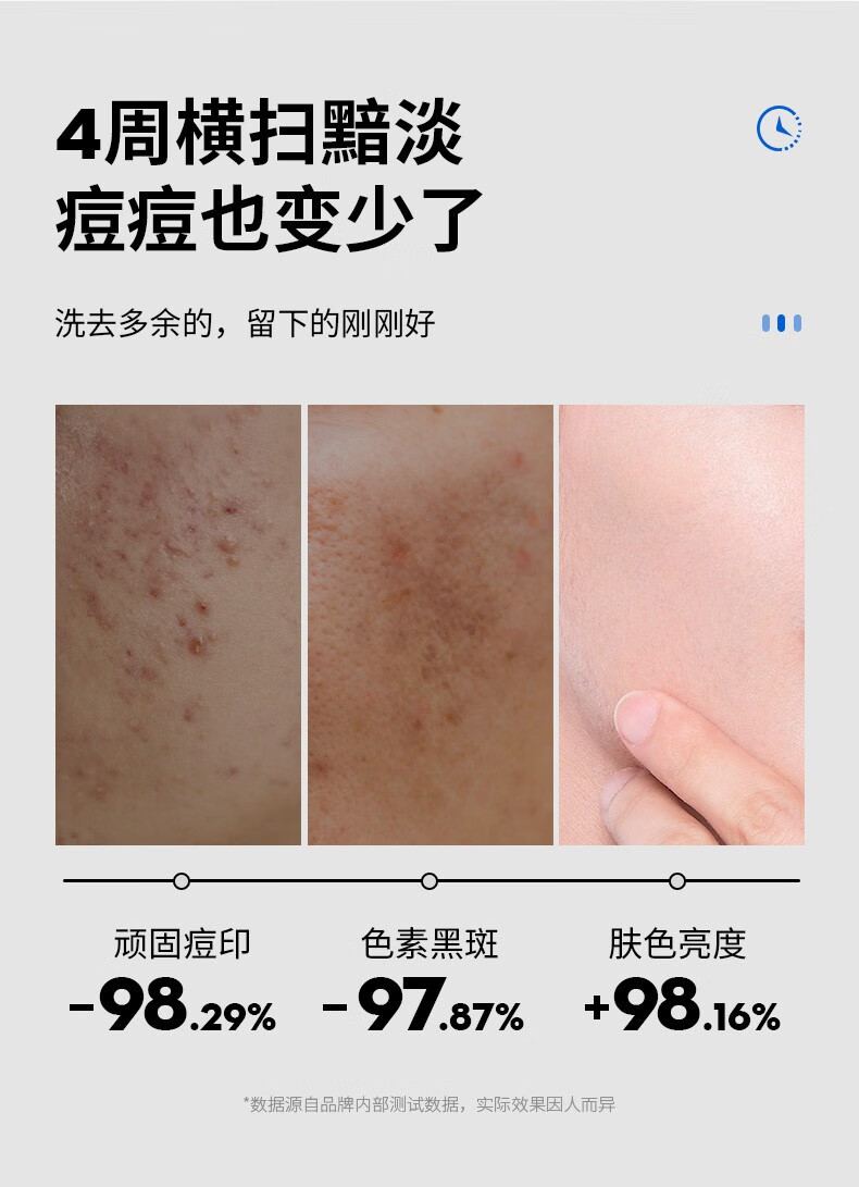 麦芙迪（MANFRIEND）美白洗面奶男补水保湿抗痘去黑头深层清洁控油除螨虫男士护肤品 美白洗面奶200g