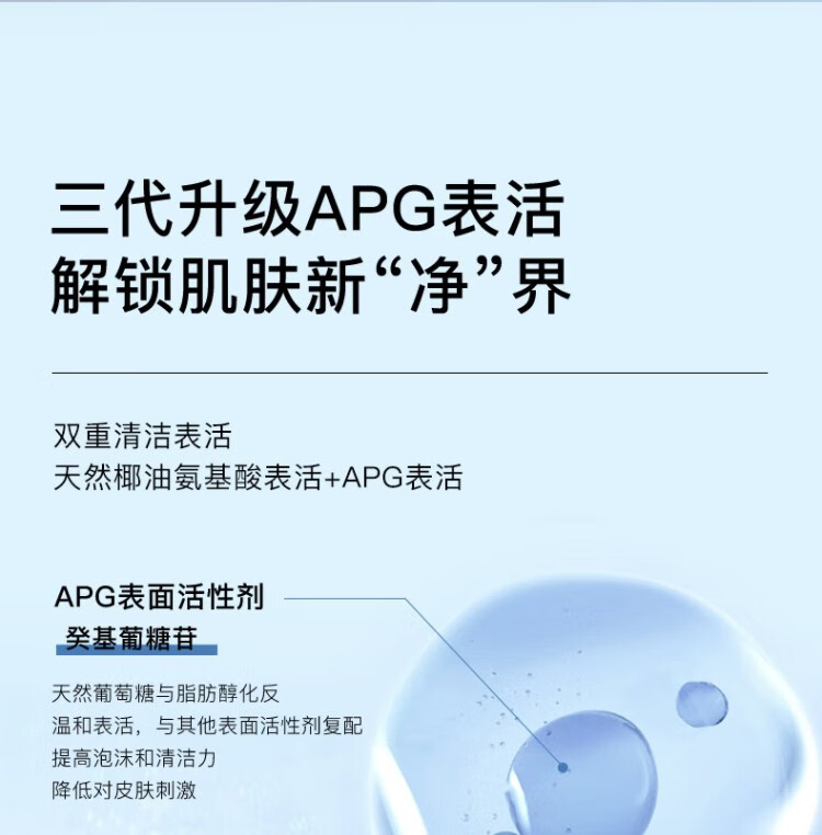 如薇（RNW）【亰东快递】氨基酸洗面奶200g洁面乳温和清洁痘敏肌角质男女可用 【1瓶】洗面奶（氨基酸自发泡）