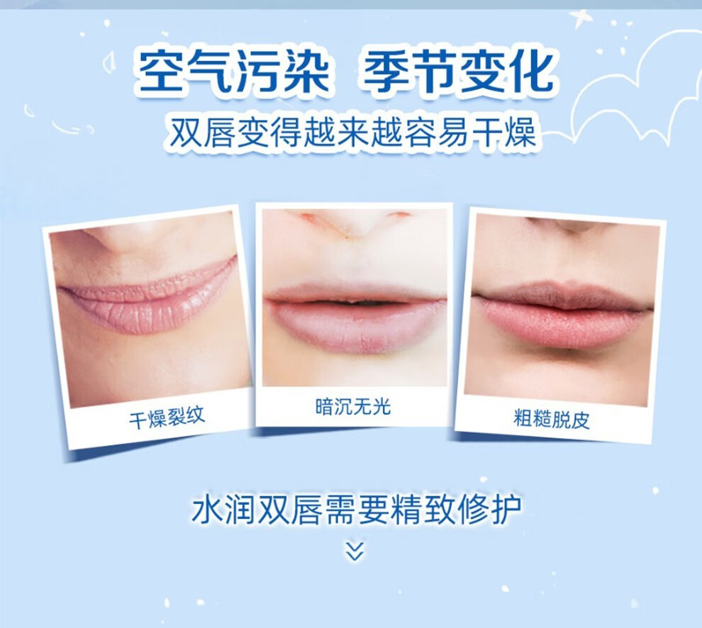 妮维雅（NIVEA） 润唇膏男士女士唇膏补水保湿护唇膏唇部打底女士口油 天然型唇膏4.8g（无色，男女通用）