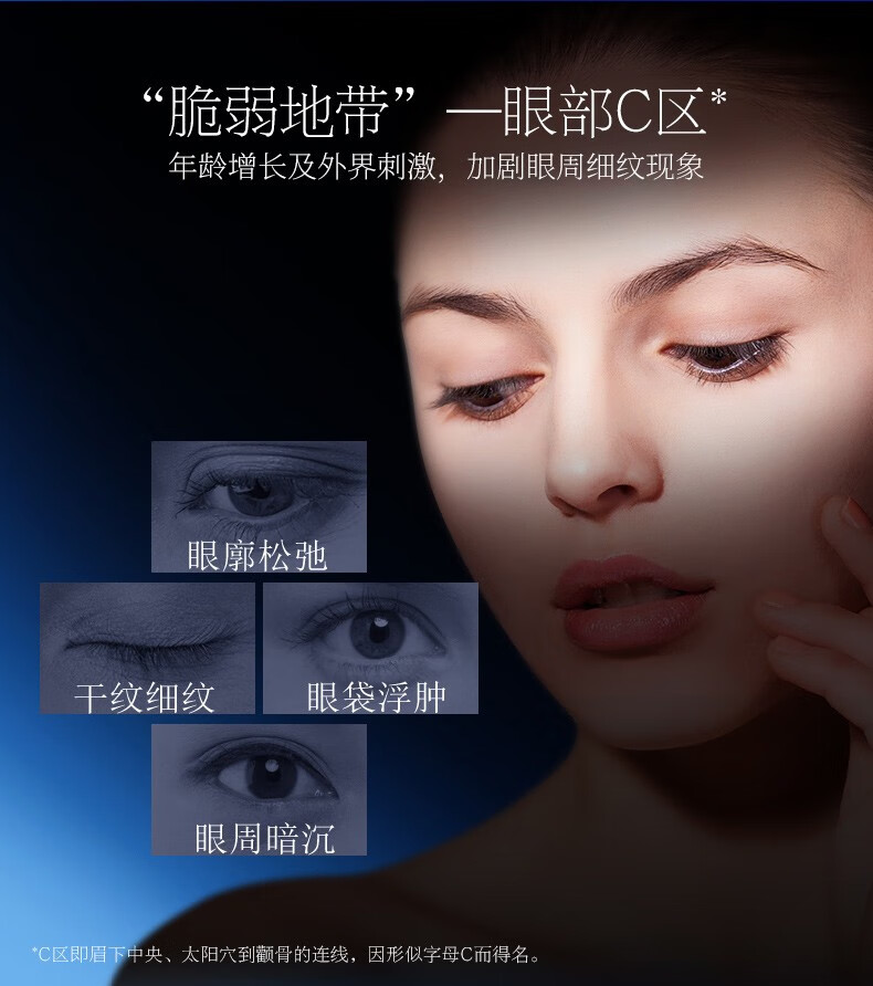 晓姿（AXXZIA） 日本进口  御颜晶采补水保湿紧致多效修护眼膜贴 多效修护眼膜贴