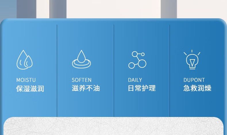 倾臣 护手霜礼盒套装 补水保湿滋润防干燥情人节礼物男女通用30g×4支 缤纷多效手霜套盒