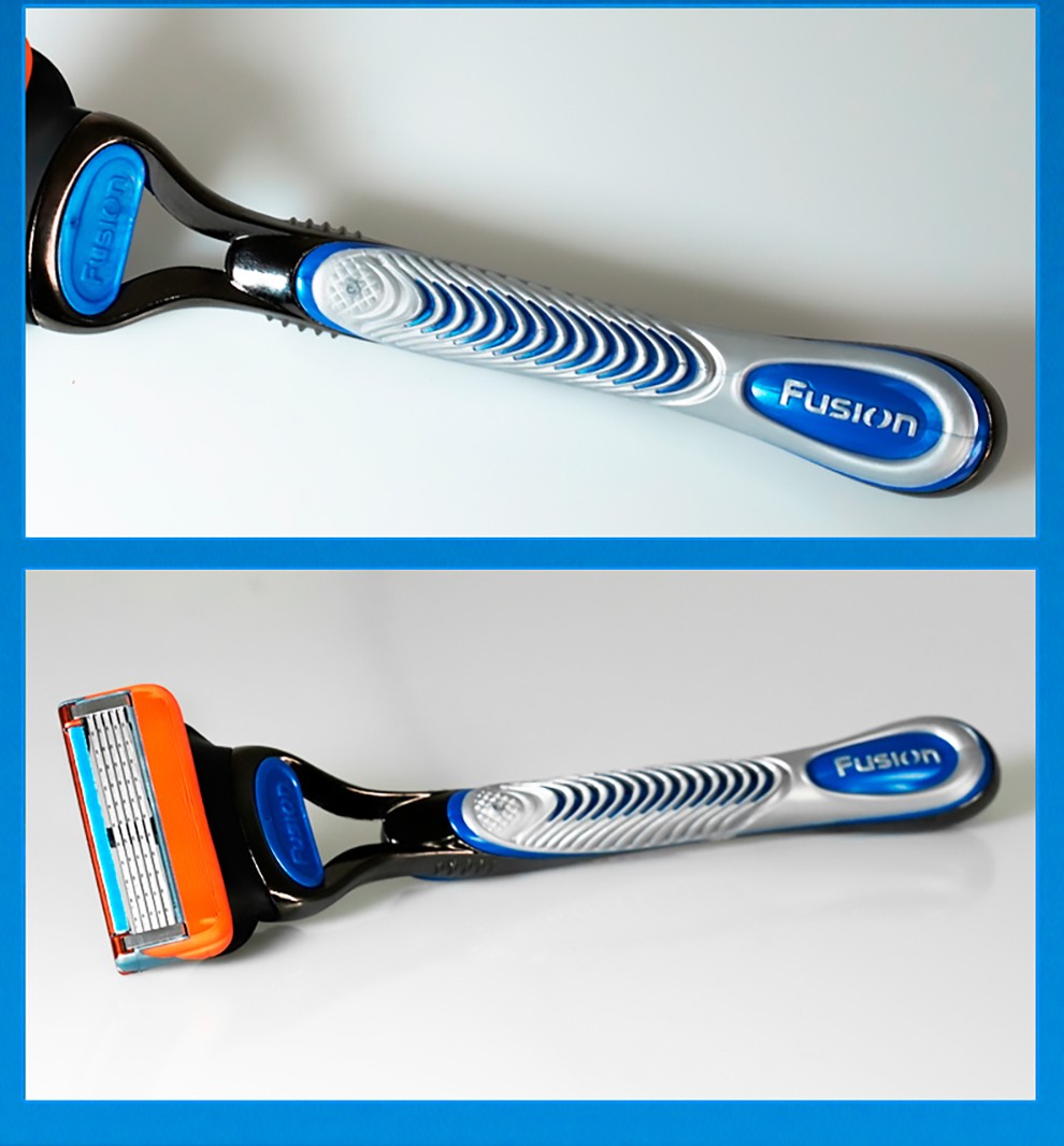 万人好评!吉列(Gillette)锋隐5剃须刀男士手动刮胡刀头锋速5刀片 【大包实惠装】锋隐经典12刀头