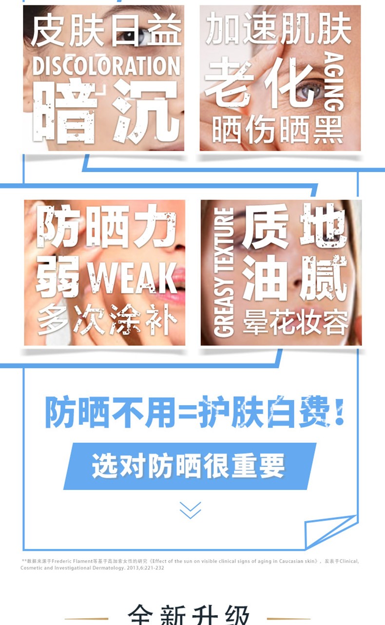 欧莱雅（LOREAL） 防晒霜小金管多重防护面部全身户外防晒隔离二合一SPF50+ PA++++ 小金管30ml+30ml