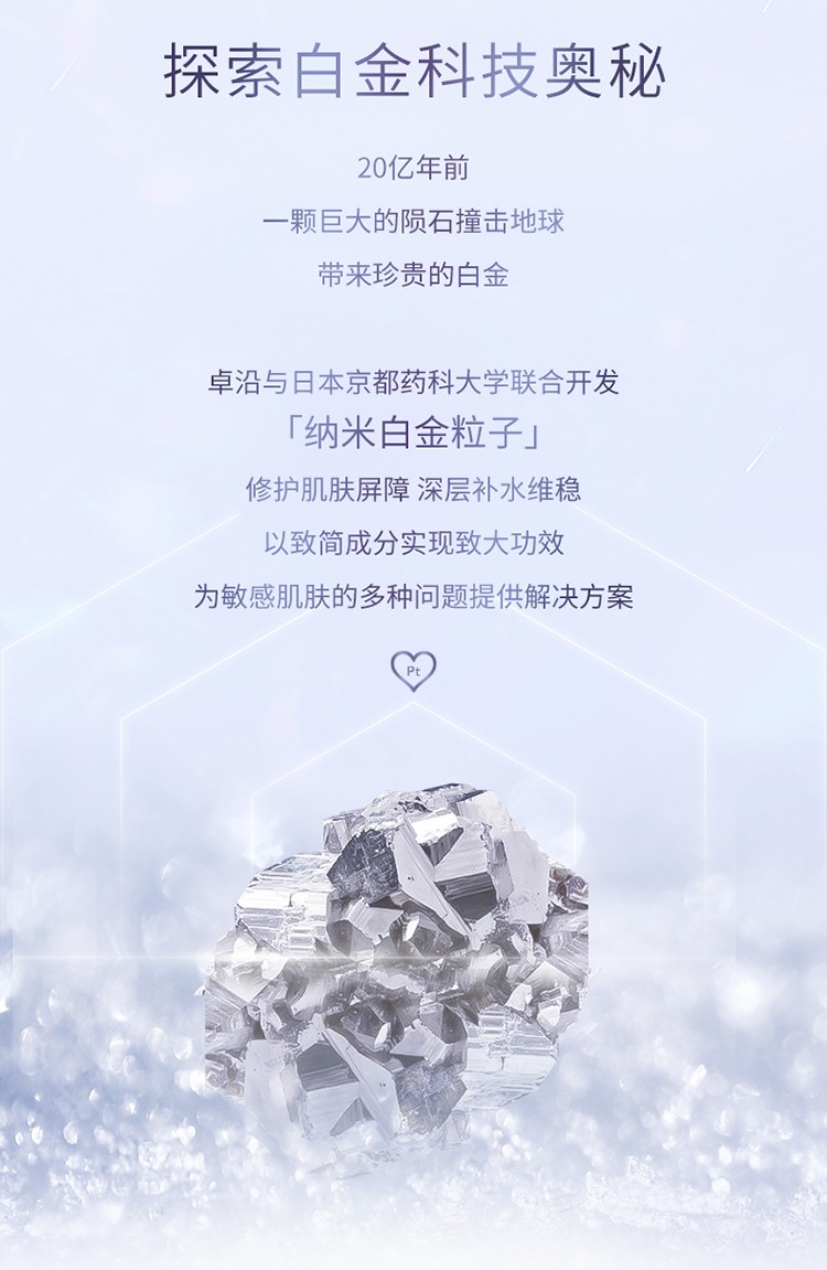 卓沿（SKIN ADVANCED）屈臣氏SA.卓沿白金紧致赋妍寡肽精华液 面部精华补水保湿修护 28ml