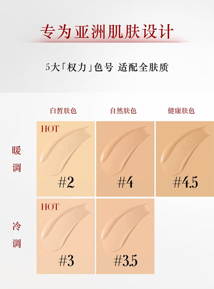 阿玛尼（ARMANI） 新版 红标权力粉底液 #2 30ml