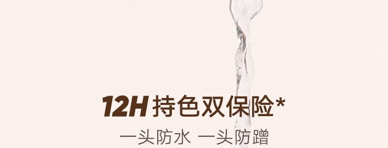 橘朵（Judydoll） 双头眉笔砍刀防水防汗不掉色眉毛笔深浅双色拼接带眉胶染眉膏 #02灰棕色