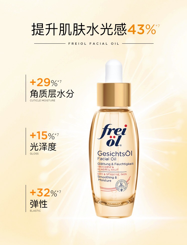 frei ol 【赠品】德国freiol原装进口美肤精华油福来精华按摩精油身体乳 香氛油5ML