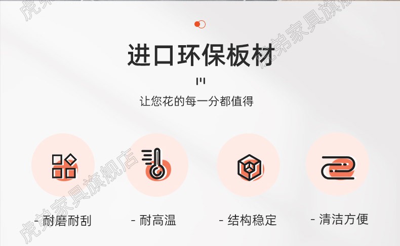 虎弟 简约现代梳妆台网红ins风化妆台家用卧室一体收纳柜化妆桌子 100+灯+蝴蝶椅
