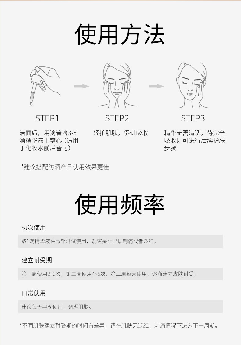 若美欣（ROMASIN） 杏仁酸祛痘亮肤精华舒缓修护精华液液果酸粉刺角质淡化痘印 祛痘杏仁酸30ml