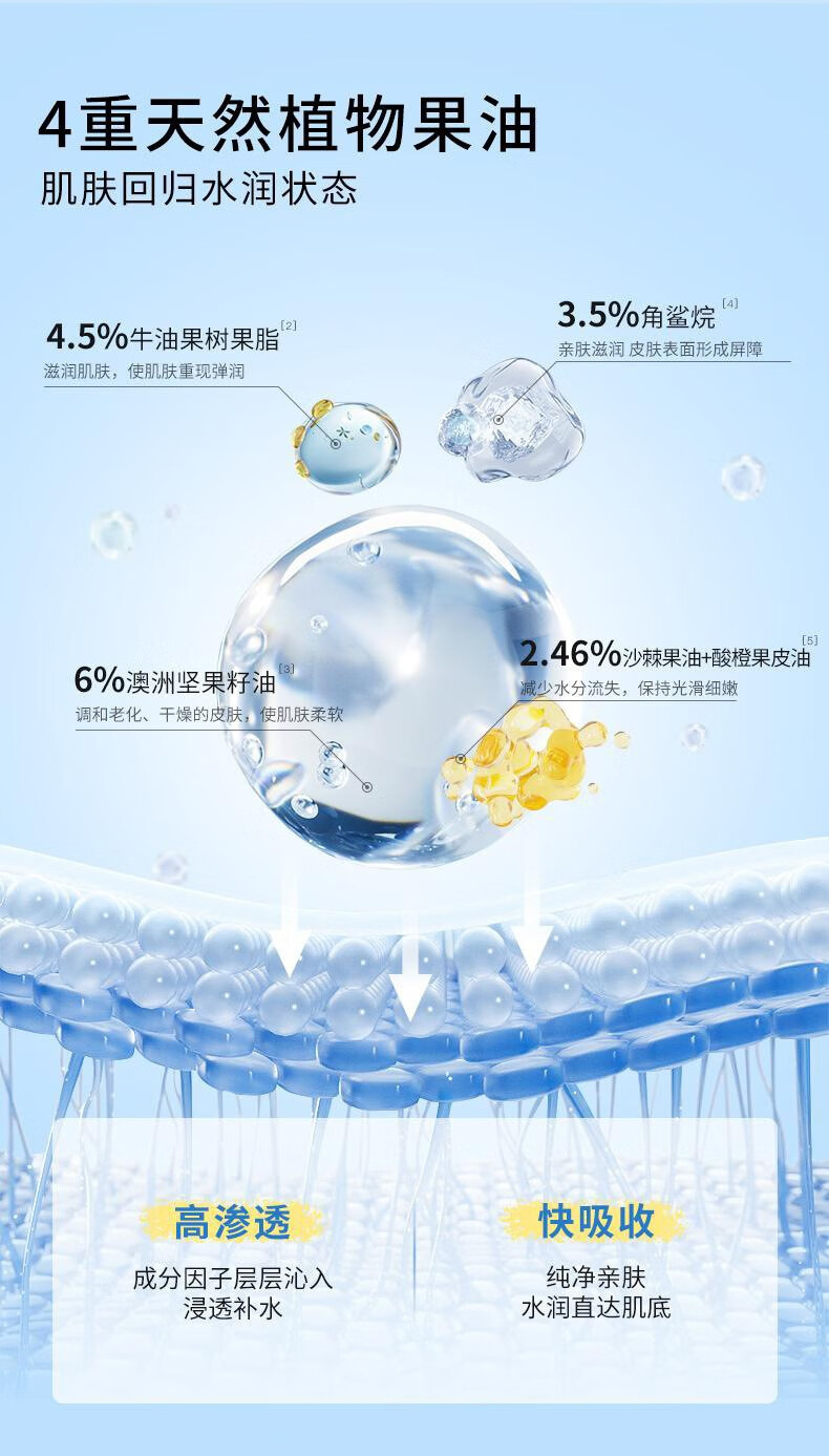 南暖美妆护肤工具套装蛇油膏补水保湿呵护手足脸部润肤蛇油膏套装 3罐【一疗程】 蛇油膏