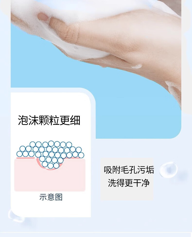 黛格娜焕颜洗面奶男女清洁毛孔控油修护氨基酸洁面乳戴格娜各daign （洗面奶*1） 120g