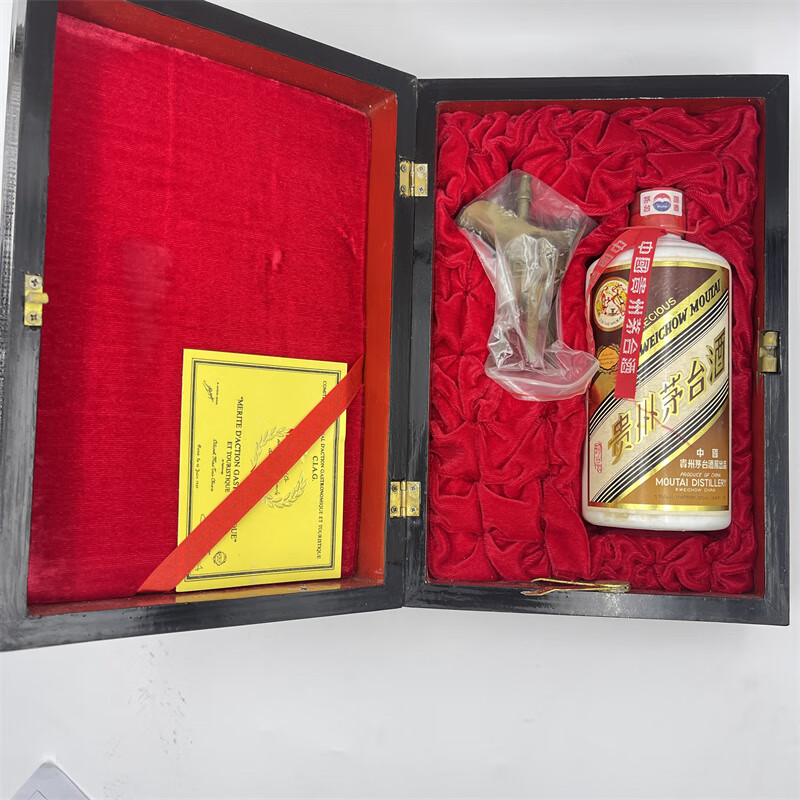 标的物Z327 贵州茅台酒木珍品茅台酒2000年53° 500ml 1瓶－京东