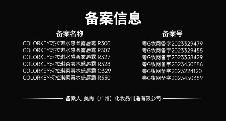 COLORKEY珂拉琪龙年限定唇釉唇露礼盒冰淇淋七夕高甜圣诞唇釉礼盒送女友 龙年限定唇露礼盒6g