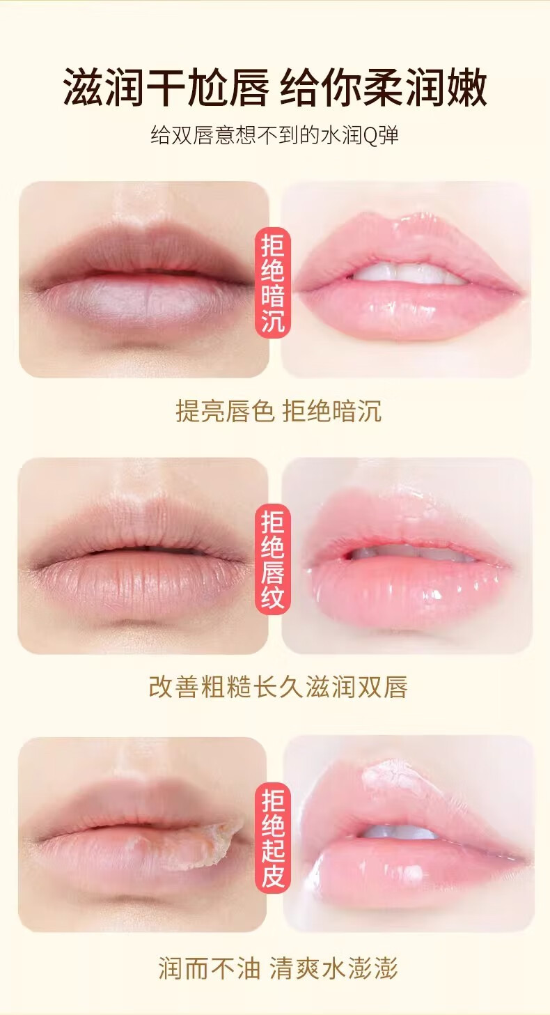 健美创研凡士林润唇膏女男唇部补水保湿滋润防干裂去死皮淡化唇纹无色打底 凡士林润唇膏 1只 3g/只