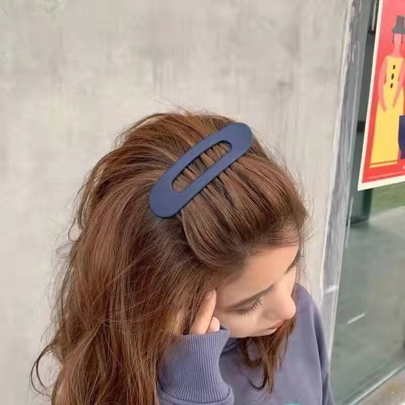 南暖美妆护肤其他美妆工具超大发夹网红可爱碎发刘海顶夹侧边夹洗脸夹 3个大夹【糖果色随机】