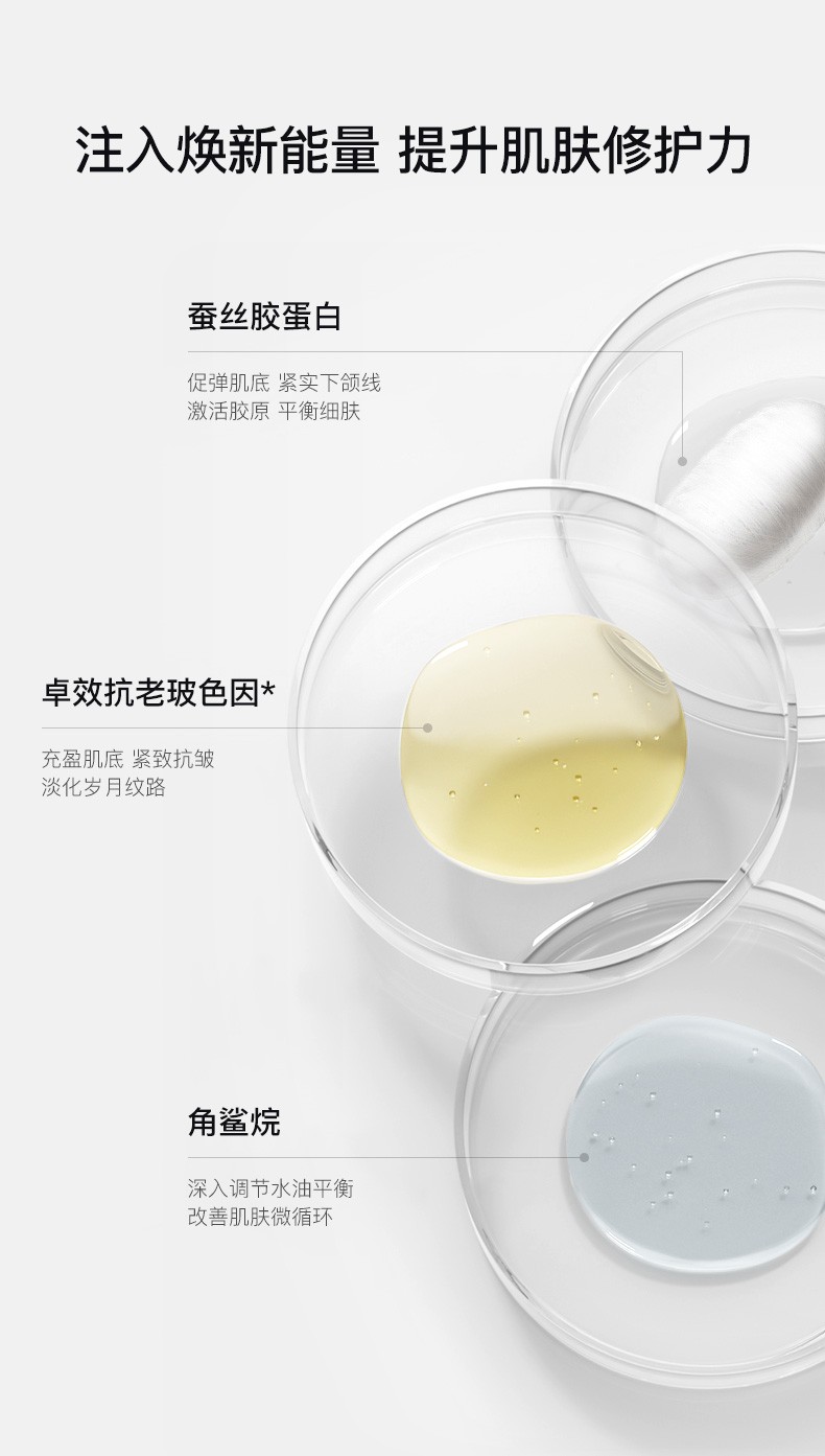 活颜护理滋养晚霜 100ml礼盒（黑绷带面霜 玻色因紧致补水滋润保湿 护肤品） 黑绷带面霜