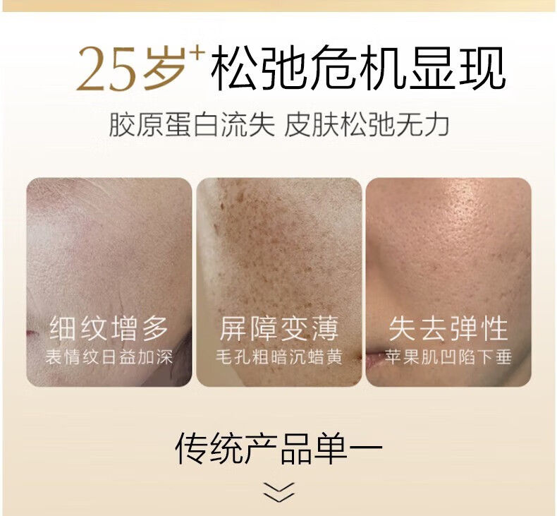 欧诗漫（OSM）护肤品套装女抗皱水乳礼盒淡化细纹官方旗舰店京东化妆品全套自营 礼盒促销装：【洗+水+乳】+面霜