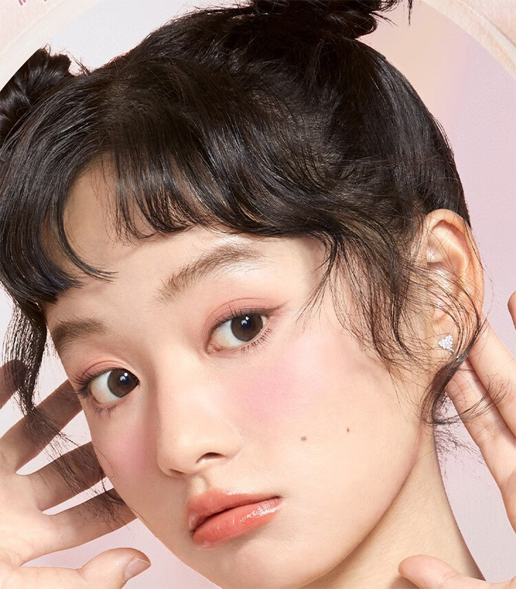 橘朵（Judydoll） 单色腮红高光幻三色渐变腮红珊瑚色自然通透温柔送女友生日礼物 【可口可乐联名高光】暮光星