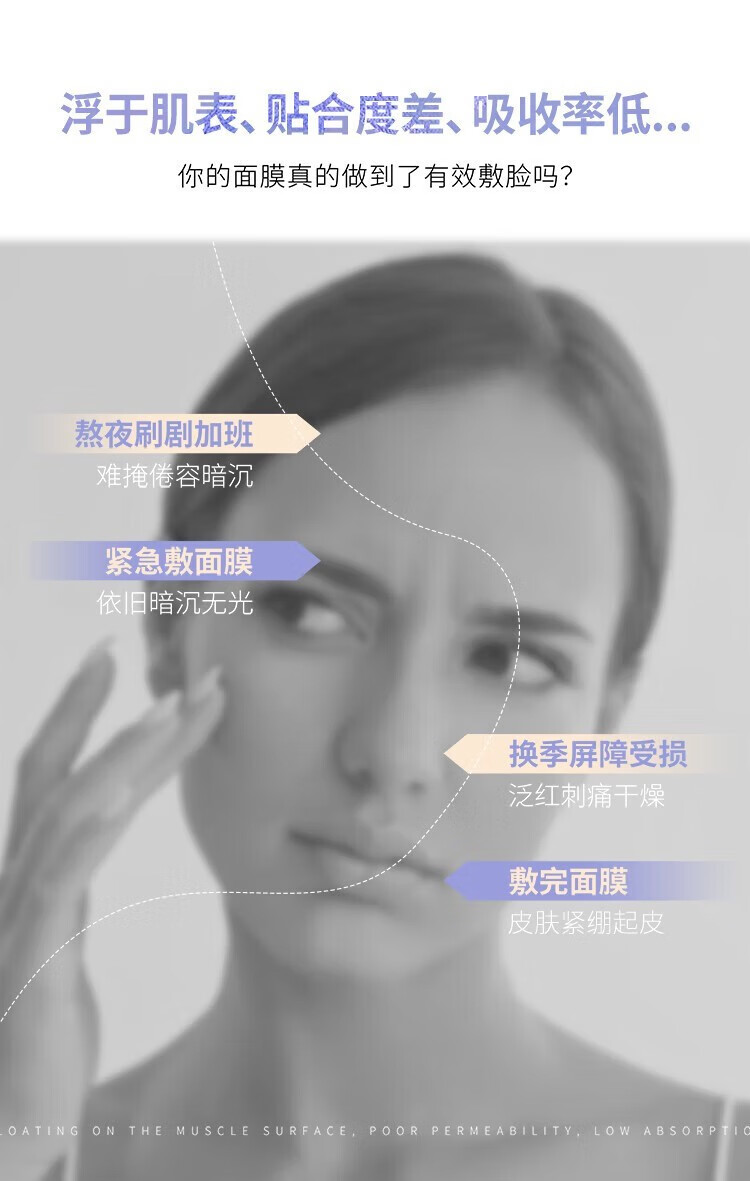 夸迪【先试后买加购物车付款】华熙生物夸迪次抛面膜尝鲜组合套 氨基丁酸次抛1ml*2
