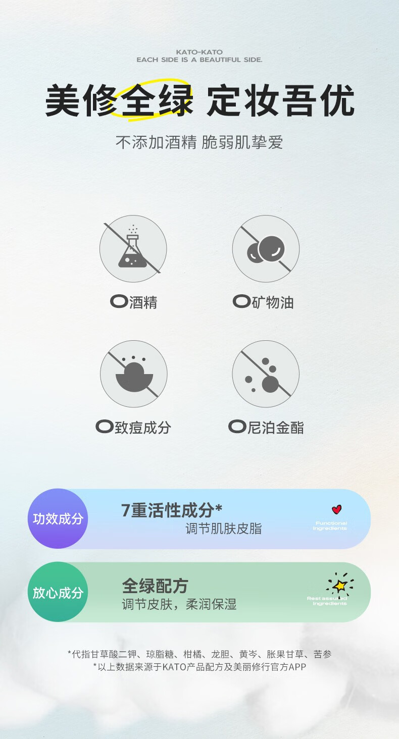 KATO-KATO 液体面纱定妆喷雾 【安东尼限定】kato液体面纱定妆喷雾100ml