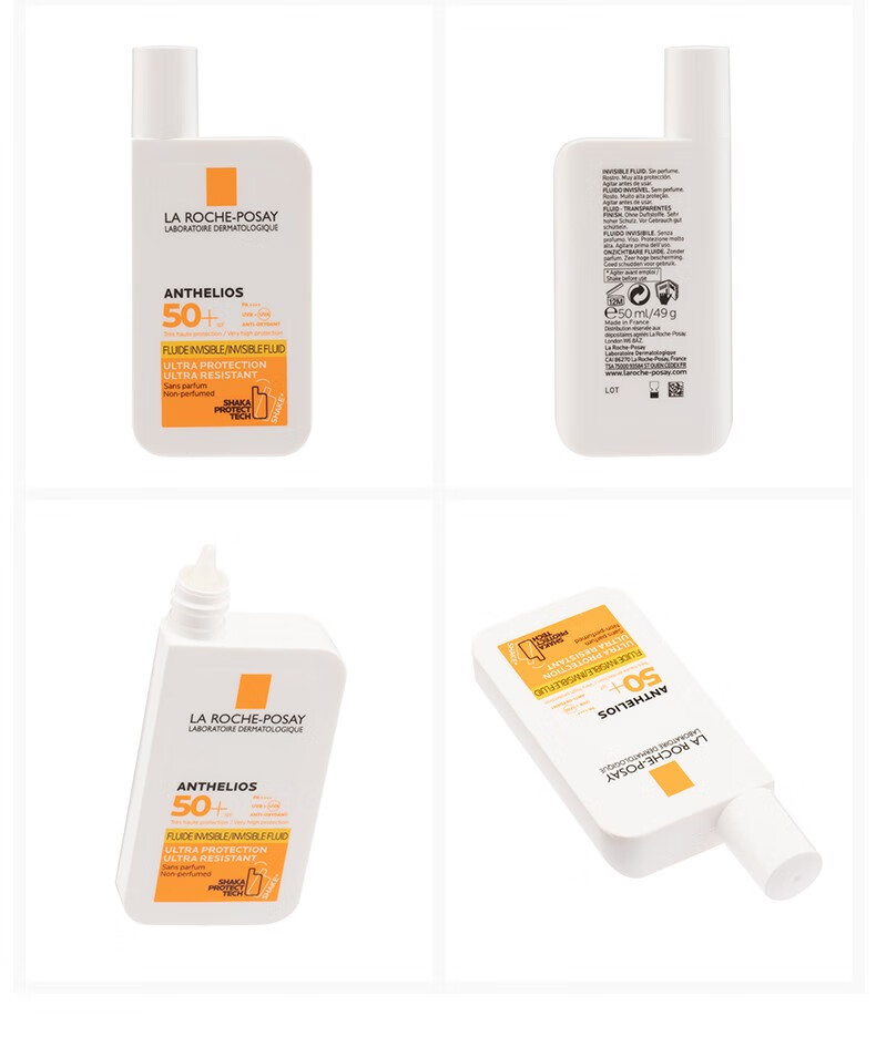 理肤泉特护清盈防晒乳 SPF50+ PA++++ 军训学生大哥大防晒霜 七夕节礼物 400 50ml