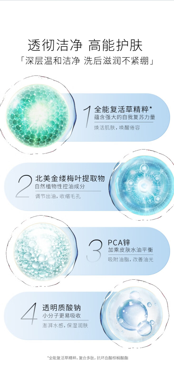 奢睿（Aa Kode+） 【屈臣氏】奢睿男士清爽净致洁面乳洗面奶100ml 1件