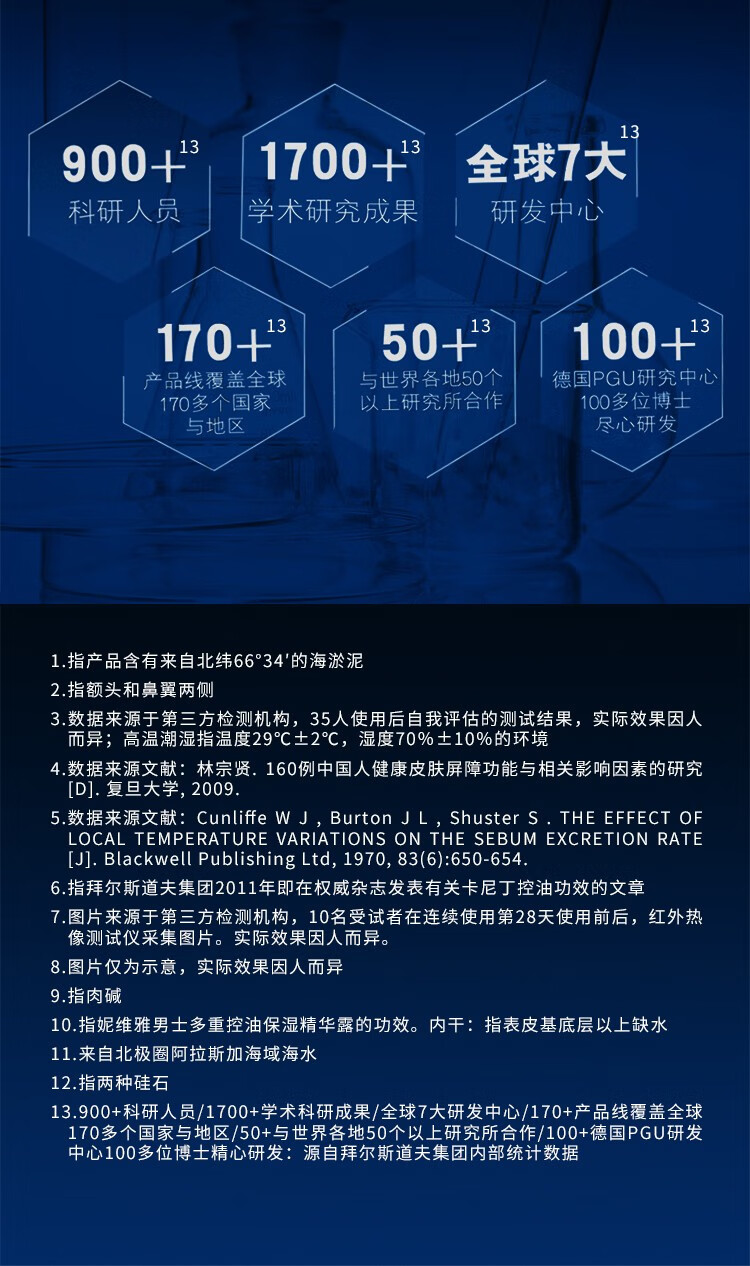 妮维雅NIVEA男士冰极多重控油保湿洗面奶薄荷醇冰爽洁面控油型洁面礼物 男士多重控油保湿精华露 50G