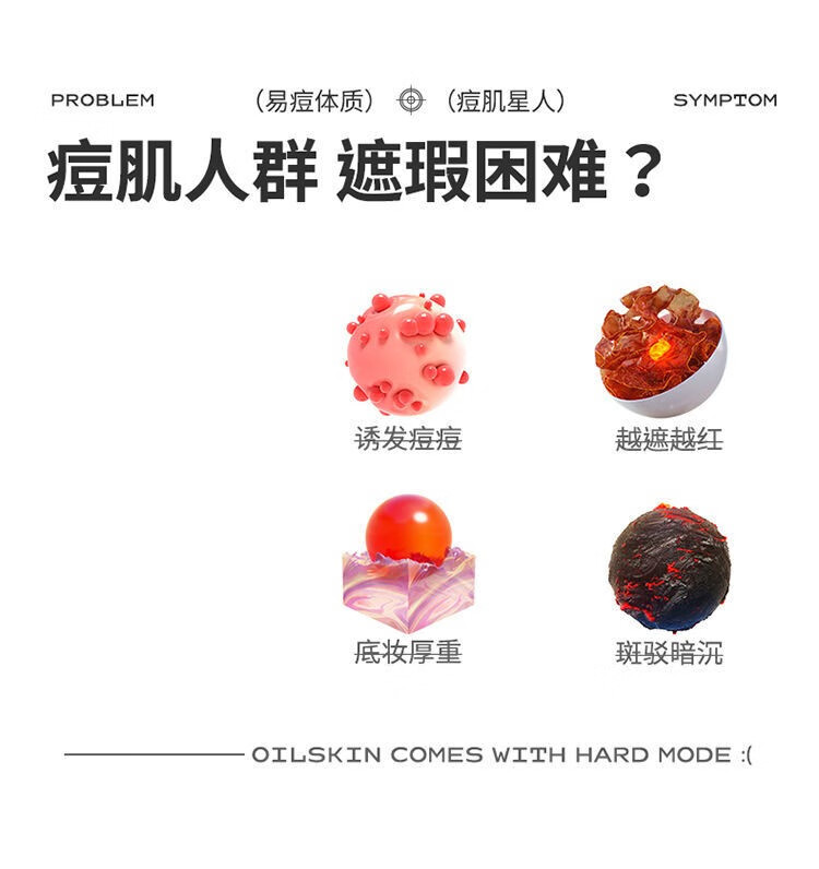 野兽代码（MONSTER CODE）【千祎学院】野兽代码痘痘遮瑕液膏蓝桉叶祛痘遮盖痘痘印痘肌专用 01自然色10g