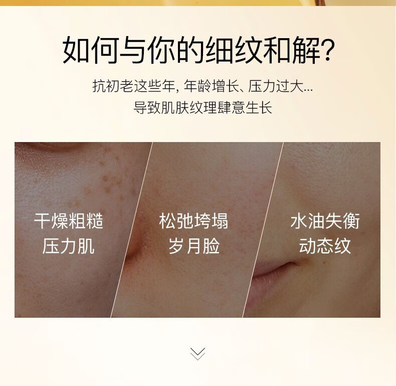 韩束（KanS）精华液女聚时光护肤品提淡化细纹补水保湿化妆品送女友妈妈礼物 聚时光臻奢塑颜精华液60ml