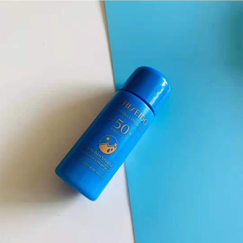 资生堂（Shiseido）蓝胖子小样新艳阳夏臻效水动力防护乳液SPF50+ 7ml体验旅行装 体验装7ml
