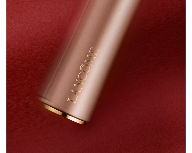兰蔻（LANCOME） 口红新品粉金小蛮腰柔雾哑光唇膏羊绒暖棕化妆品 3.4g，362
