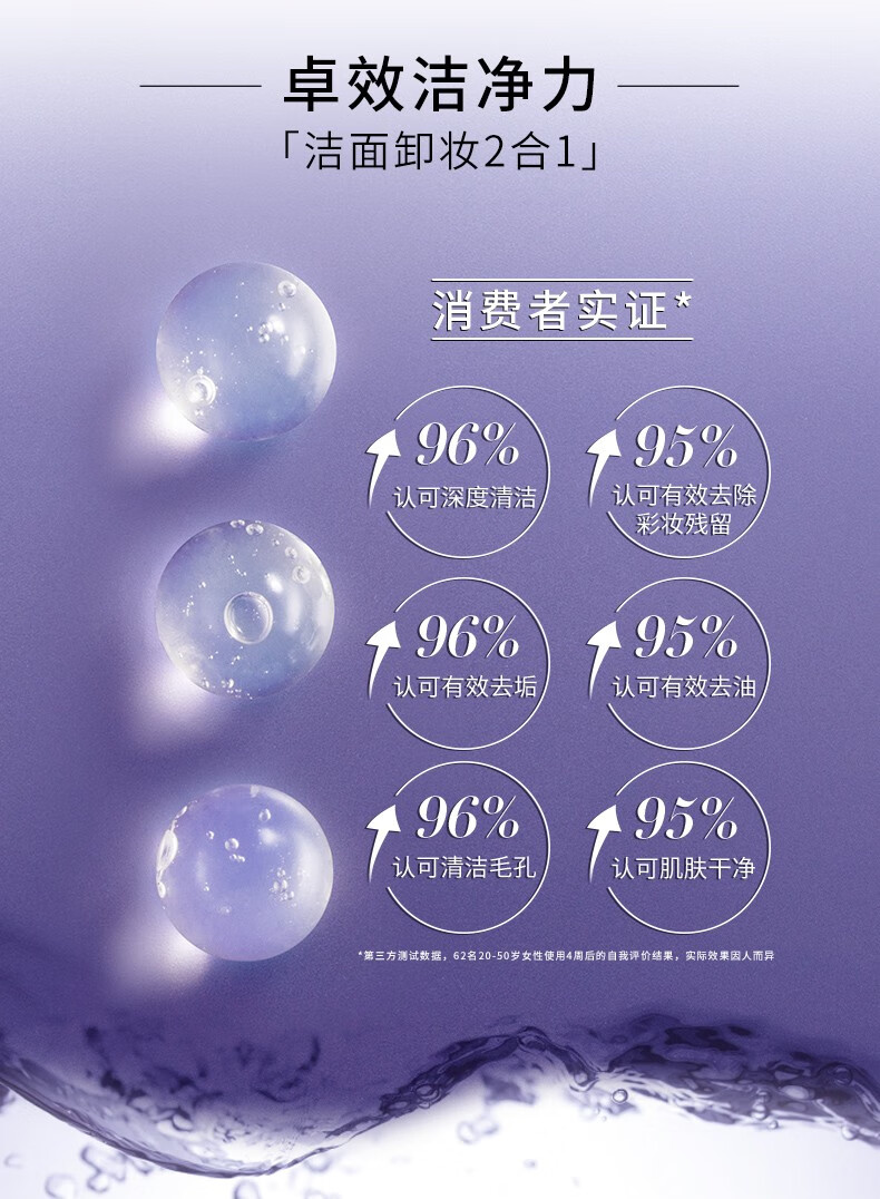欧莱雅（LOREAL）氨基酸洗面奶女温和洗脸护肤品控油复颜葡萄籽洁面乳 葡萄籽洁面乳100ml+复颜洁面30ml