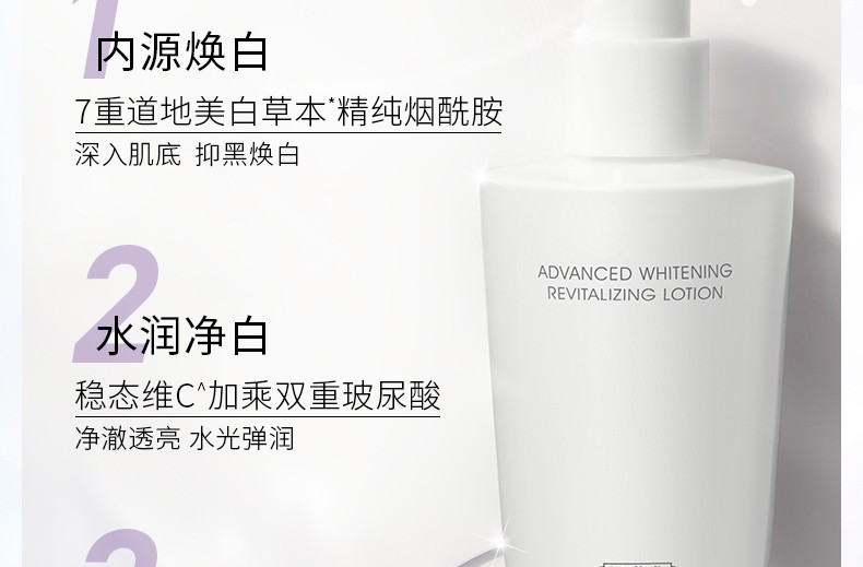 佰草集乳液 新七白美白嫩肤露补水保湿焕白肤色烟酰胺护肤品礼物送女友 新七白美白嫩肤露100ml