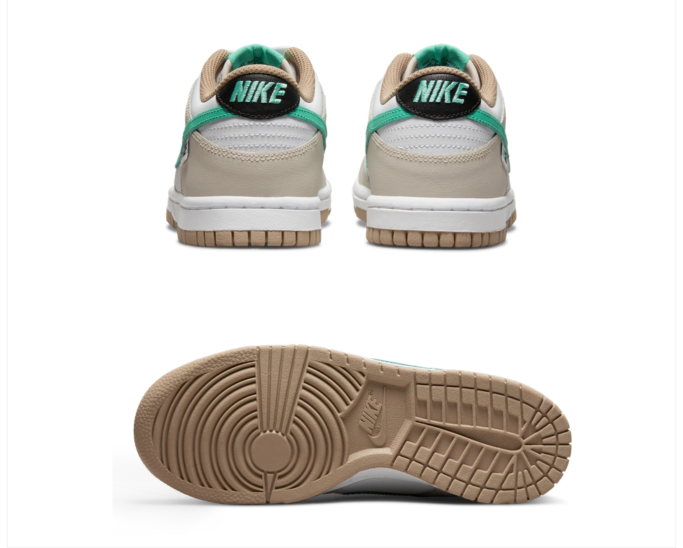耐克运动鞋_NIKE 耐克 DUNK LOW (GS) 女款休闲运动鞋 DX6063-131