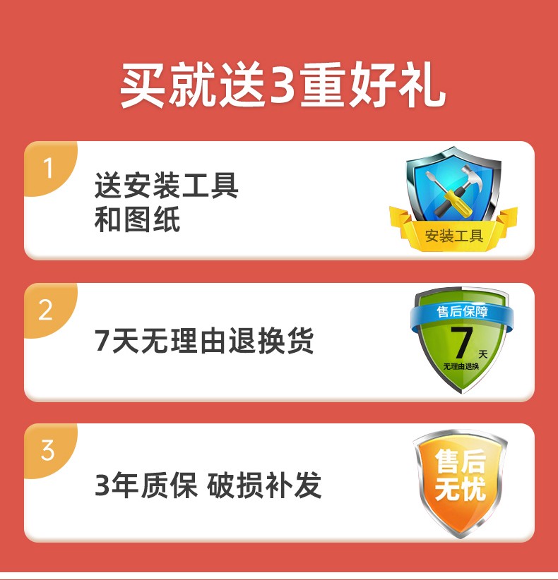 米昊 餐边柜客厅靠墙茶水柜家用现代简易碗柜厨房储物柜 【四门一抽】田园橡木色120CM