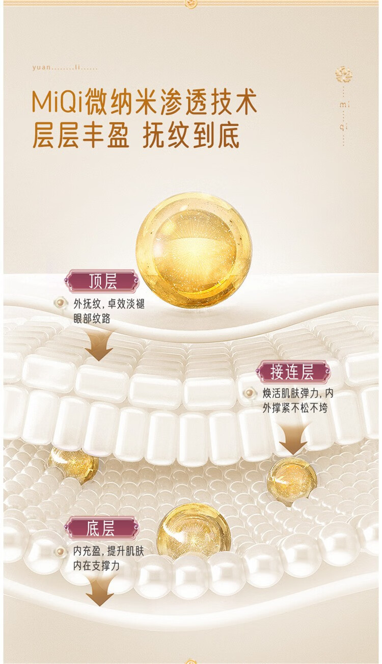 迷奇（MIRACLE）三重神奇眼霜补水保湿抗皱眼霜淡化细纹提拉紧致滋润补水国货男女 三瓶装  7成顾客选择