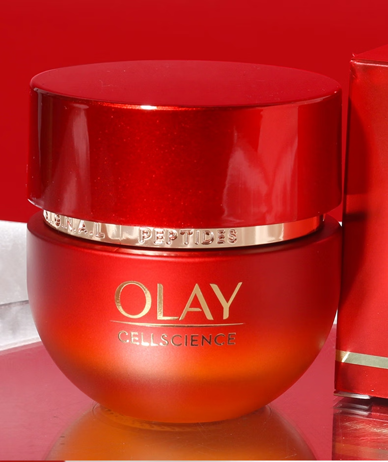 玉兰油（OLAY） 超红瓶信号霜面霜提拉紧致淡化细纹 精华乳霜滋润补水保湿送礼物 【享6件】超红瓶面霜50g